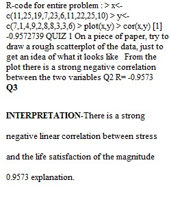 Correlation Practice Problem